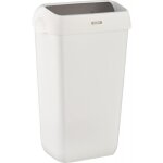 Poubelle 25l avec couvercle , blanc