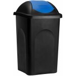 Poubelle 60 litres - avec couvercle anti - odeur - collecteur de d�chets - 5 couleurs - cuisine d�chet ...