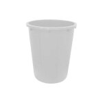 Poubelle blanche 41 h 49 l 50 ics