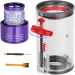 Poubelle collecteur rservoir pour dyson v10 sv12 sv13 sv27 filtre bac  poussire cuve pices dtaches ...