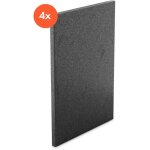 Klarstein - poubelle de cuisine 50 litres, tri selectif, avec filtre a charbon - controle des odeurs ...