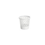 Poubelle à grille en plastique blanc 12lt p27bl Poubelle à grille en plastique blanc 12lt p27bl