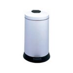 Poubelle à pédale 20l blanc rossignol 92990 Poubelle à pédale 20l blanc rossignol 92990