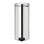 Brabantia - poubelle  pdale - 30 l - acier brillant