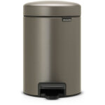 Poubelle � p�dale brabantia newicon 3l platinum