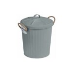 Poubelle salle de bain design gara, petite poubelle salle de bain capacité 6l, acier, 24x28, 5x23 cm, ... Poubelle salle de bain design gara, petite poubelle salle de bain capacité 6l, acier, 24x28, 5x23 cm, ...