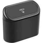 Poubelle de voiture multifonction avec couvercle poubelle de voiture mini poubelle pour la maison de ...