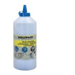 Poudre de craie bleue pour lignes, contenant de 1000 grammes