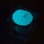 Poudre luminescente bleue luminophore qui brille dans le noir 100 g Poudre luminescente bleue luminophore qui brille dans le noir 100 g