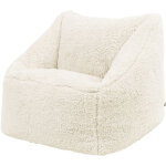 Icon - pouf fauteuil enfant en sherpa, poufs de chambre, salon, crème Icon - pouf fauteuil enfant en sherpa, poufs de chambre, salon, crème