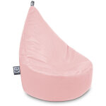 Pouf fauteuil similicuir indoor rose happers enfant