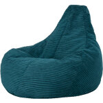 Pouf fauteuil en velours côtelé dalton, poufs de salon pour adultes, vert sarcelle, oeko - tex - icon ... Pouf fauteuil en velours côtelé dalton, poufs de salon pour adultes, vert sarcelle, oeko - tex - icon ...
