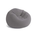 68579np beanless bag fauteuil (l x l x h) 114 x 114 x 71 cm gris - intex