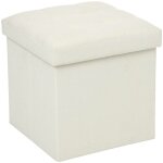 Atmosphera - pouf pliant lysandre beige créateur d'intérieur Atmosphera - pouf pliant lysandre beige créateur d'intérieur
