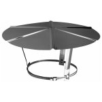 Poujoulat - chapeau r�glable polycombustible - r�glable diam�tres 140 � 200