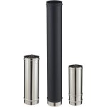 Poujoulat - conduit droit pour po�le � granul�s - pgi pour po�les � pellets - diam�tre 80 / 130 - longueur ...