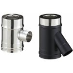 Poujoulat - el�ment droit inox avec prise d'air pour po�le � granul�s - pgi pour po�les � pellets - diam�tre ...