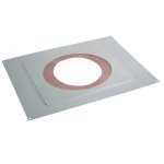 Poujoulat - pgi 80 / 130 inox - rt2012 - plaque distance securite rampant - pgi 80 / 130 inox - rt2012 ...
