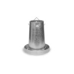 Poulailler direct - mangeoire poule galvanis 10kg