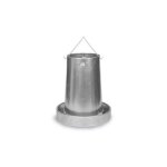 Poulailler direct - mangeoire poule galvanis 20kg