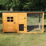 Poulailler pour jardin exteieure 5 poules 150 x 70 x 65 cm - modele 147 flexi standard