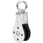 Poulie en acier inoxydable 304, palan pivotant, crochet de poulie simple, galet de poulie simple 50 mm, ...
