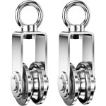 Poulies pour cordes, poulie en acier inoxydable, poulie pour corde argent�e, poulie, poulies pour corde, ...