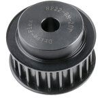 Poulie pour courroie crant�e en acier 22 dents , pas de 8mm, al�sage 12mm ( prix pour 1 )