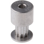 Poulie pour courroie crant�e en aluminium, acier zingu� 10 dents , pas de 2mm, al�sage 3mm ( prix pour ...