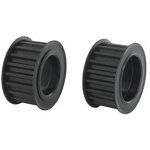 Poulie crant�e 20 dents d'origine castelgarden pour tc 102 - h: 28mm, �: 55mm, �: 31 / 35mm. remplace ...