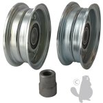 Poulie gorge plate amf - noma 300920