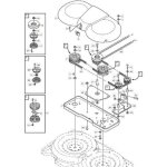 Stiga - 1134 - 4315 - 01 - poulie pour tracteur tondeuse