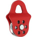Poulie de remorquage � renvoi, capacit� de charge de 4 tonnes, treuil robuste rouge pour camion, tracteur, ...