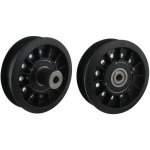Poulie tendeur adaptable john deere pour modles x300, x300r, x304, x320, x324, x340, x360. remplace ...