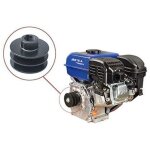 Poulie en v de 20 mm de diam�tre int�rieur, poulie � double gorge, compatible avec les moteurs de quad ...