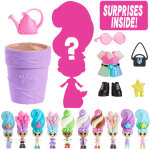 Poup�e arrosoir � fleurs, pousse et fait pousser les cheveux, bo�te surprise cr�ative jouet cadeau