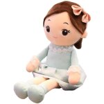 Poup�e en chiffon douce 40cm - jouet pour fille, coussin d�coratif chambre, cadeau enfant