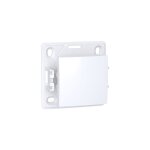 Poussoir 6a  fermeture saillie blanc polaire 230v (sans cadre) srie alrea