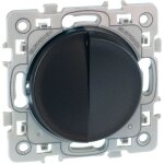 Poussoir va et vient 10ax + poussoir 10a - square couleur vulcain