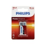 Power life 6lr61p1b batterie 9v alcaline - philips
