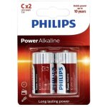 Lot de 2 c philips lr14p2b / 05 / 1, 5v / piles alcalines.