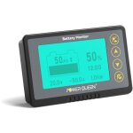 Power queen - 500a moniteur de batterie avec alarme programmable en parall�le 8v - 120v plage de tension ...