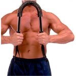 Power twister gym equipment bar spring fitness body building workout
