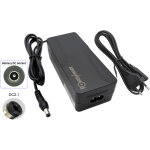 Powersmart 2a chargeur 42 v compatible avec les batteries li - ion 36v pour v�los �lectriques, dc 5, ...