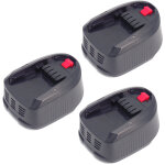 Powerwings - 3 pi�ces) batterie pour bosch 18v outil de bricolage psb 18 li - 22 607 336 039, 2 607 335 ...