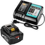 Pack batterie power 18v 5, 0ah lxt avec chargeur simple - remplacement bl1850b compatible avec makita ...