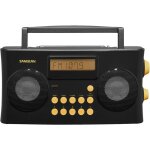Pr - d17 radio de poche fm, am, fm aux synth�se vocale, touche sensitive, fonction r�veil noir c305592 ...