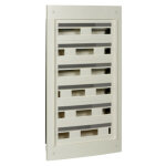 Schneider electric - coffret de r�partition encastr� 6 rang�es 24 modules 1110x610x95mm sans porte avec ...