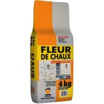 Prb - fleur de chaux 4kg - chaux naturelle pour enduits, peintures minrales et travaux de maonnerie ...