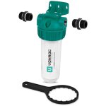 Pr�filtre 25cm pour pompes � eau et installations hydrophores ? 4300l / h max. ? 10bar ? filtre secondaire ...